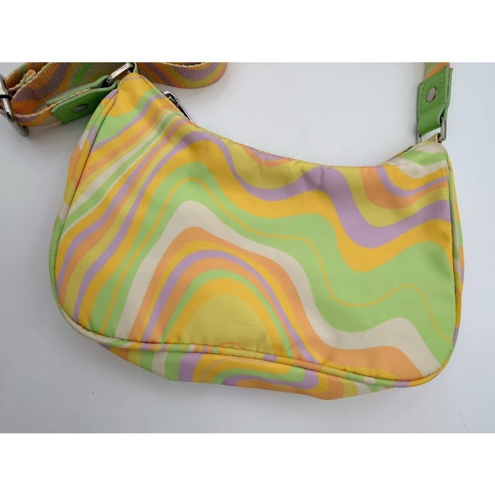Wild Fable Pastel Swirl Shoulder Bag Adjustable Strap Y2K - Picture 2 of 7